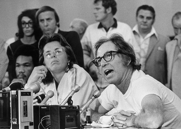 Ženy patří do postele a kuchyně, dráždil Riggs. S Kingovou se před smrtí spřátelil