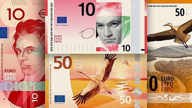 Beethoven, nebo ptáci? EU hledá identitu, nové euro může rozdělovat, míní designéři